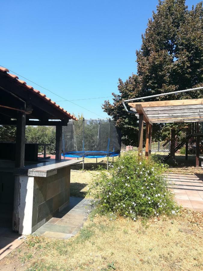 Rural Villa Private Pool, Bbq, Court ,20' Airport Nea Kallikrateia Exterior photo